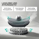 Hbada E3 Pro Ergonomischer Bürostuhl mit 3-Zonen dynamischer Lendenwirbelstütze, 4D verstellbare Kopfstütze, 6D-Armlehnen verstellbar, Schreibtischstuhl mit Fußstütze, Grau