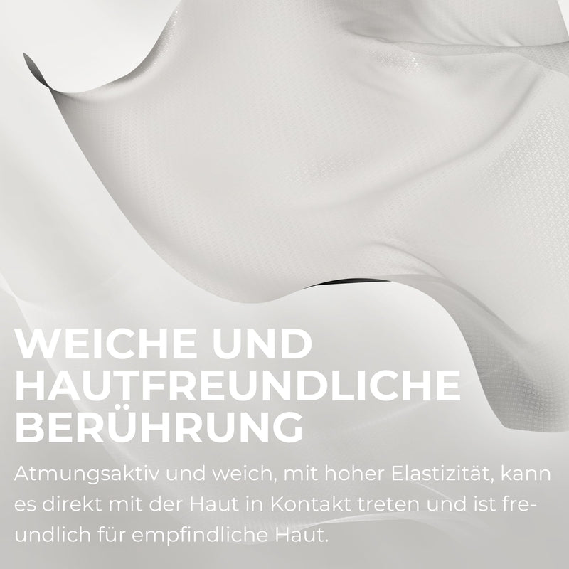 Dowinx Gaming Stuhl Stoff, Massage Gaming Sessel mit Fußstütze, Ergonomischer PC Stuhl Gamer Stuhl Bürostuhl 150 kg belastbarkeit, Beige