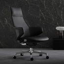 Natia Chefsessel aus Leder für das Büro