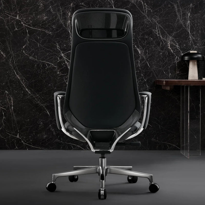 Neta Chefsessel aus Leder für das Büro