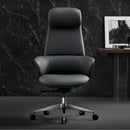 Norris Chefsessel aus Leder für das Büro