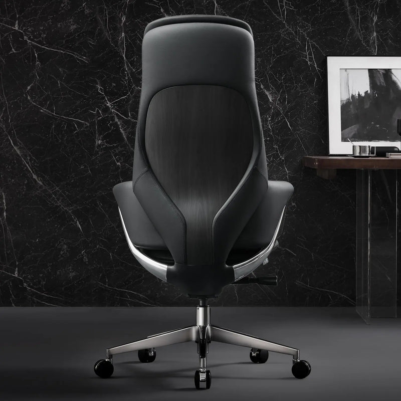 Norris Chefsessel aus Leder für das Büro