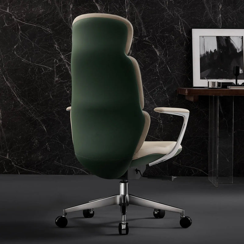 Nolan Chefsessel aus Leder für das Büro