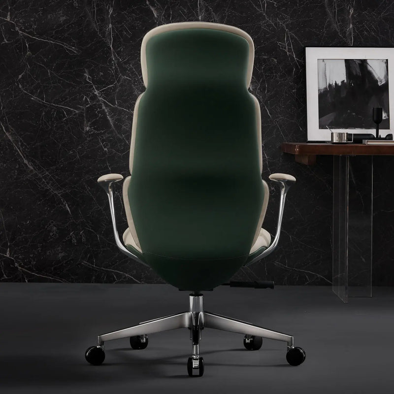 Nolan Chefsessel aus Leder für das Büro