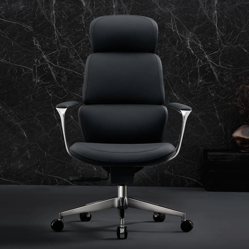 Nolan Chefsessel aus Leder für das Büro