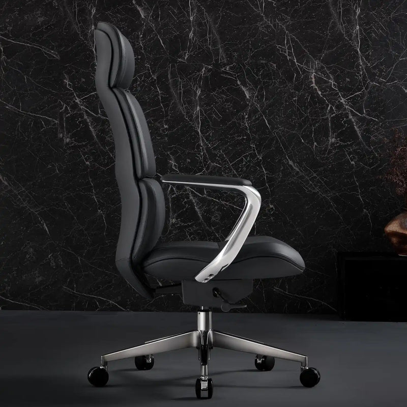 Nolan Chefsessel aus Leder für das Büro