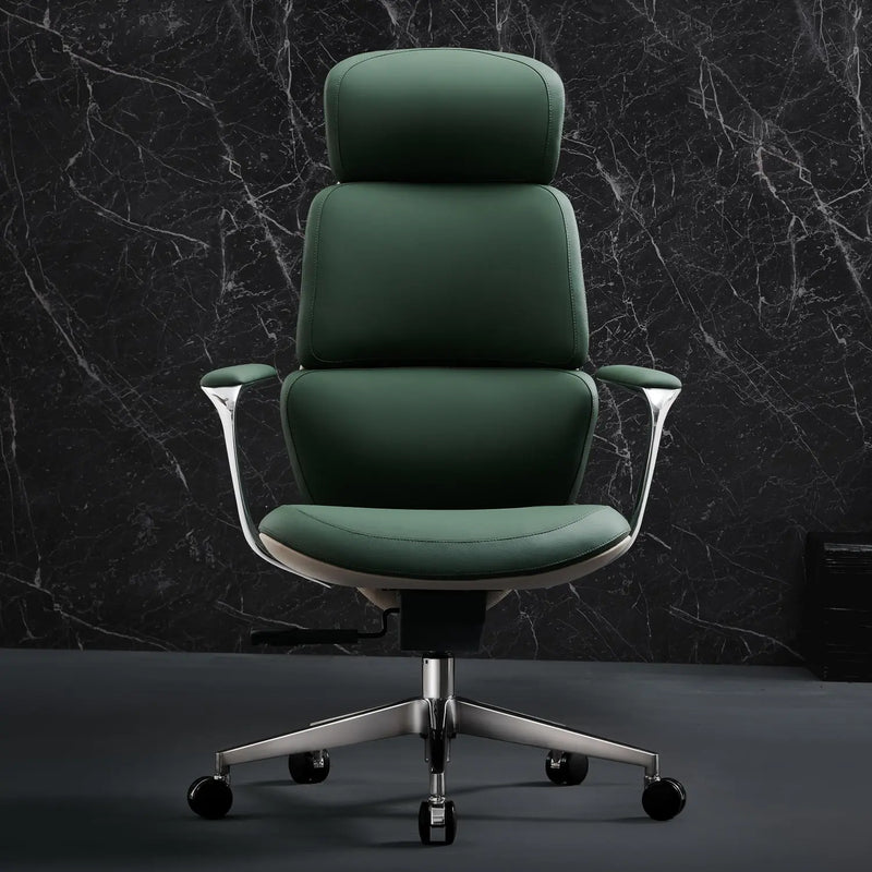 Nolan Chefsessel aus Leder für das Büro