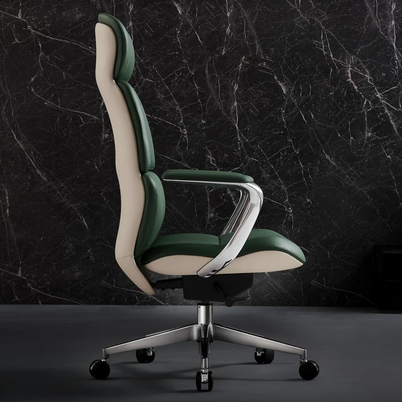 Nolan Chefsessel aus Leder für das Büro