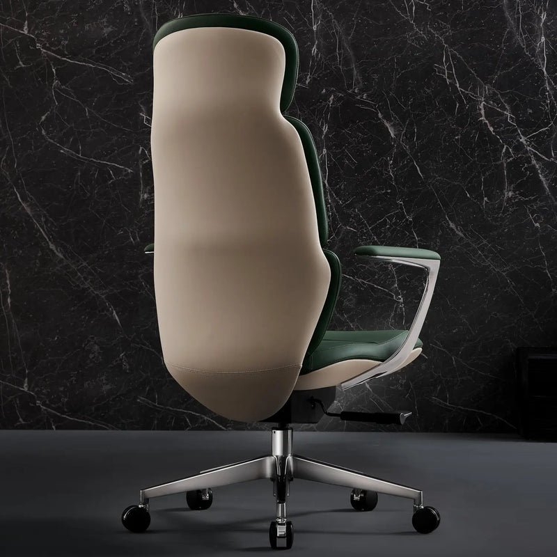 Nolan Chefsessel aus Leder für das Büro