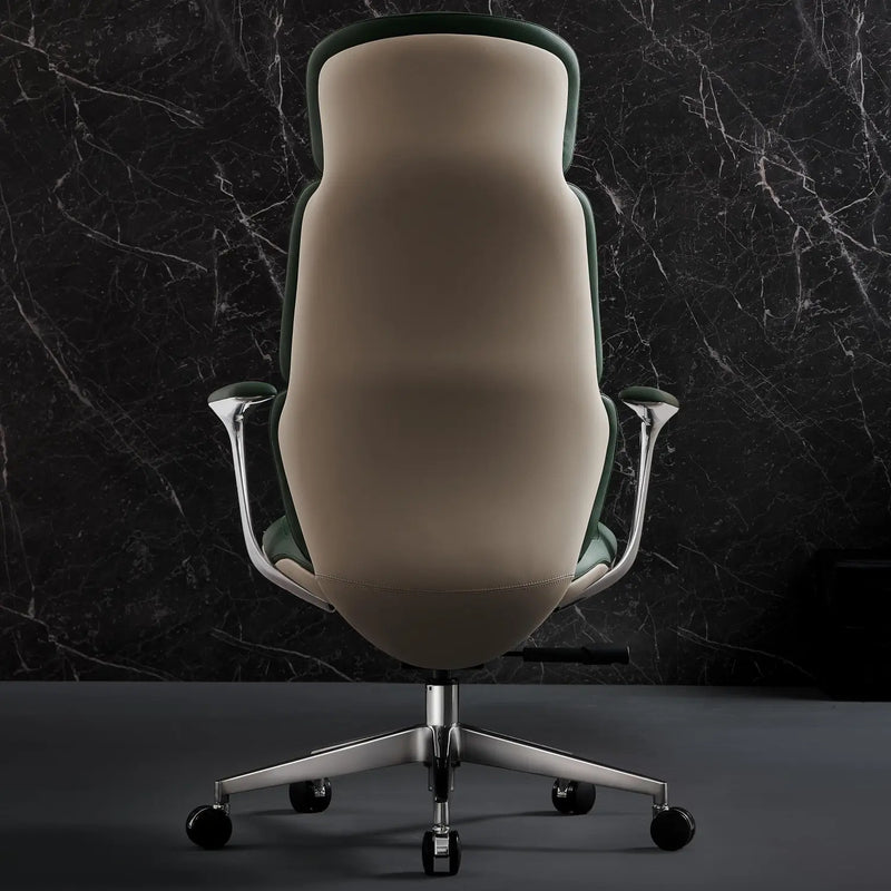 Nolan Chefsessel aus Leder für das Büro