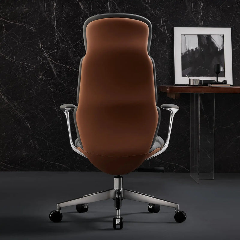 Nolan Chefsessel aus Leder für das Büro